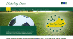 Desktop Screenshot of fallscitysoccerclub.com